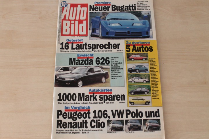 Deckblatt Auto Bild (39/1991)